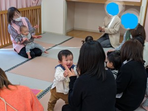 ０歳児うめ組　保育公開を行いました