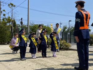 春の交通安全教室がありました