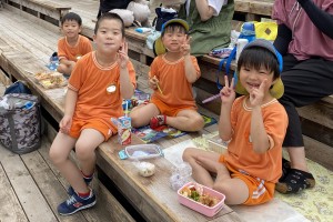 親子遠足に行きました（５歳児さくら組）