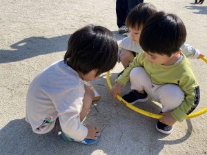 親子遠足に行きました（２歳児たんぽぽ組）