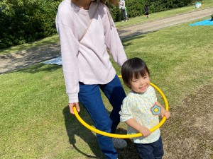 親子遠足に行きました（２歳児たんぽぽ組）