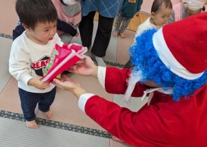 クリスマス会をしました