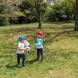 園外保育に出掛けました（５歳児さくら組）