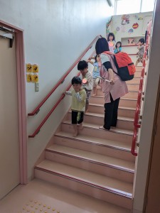 あすなろ会合同避難訓練がありました