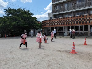 あすなろ会合同避難訓練がありました