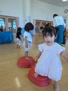 お誕生会がありました（０、１、２歳児）