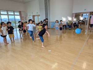 ９月のお誕生会がありました（３、４、５歳児）
