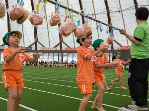 あすなろ合同運動会がありました