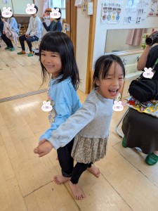 １０月のお誕生会がありました（３、４、５歳児）