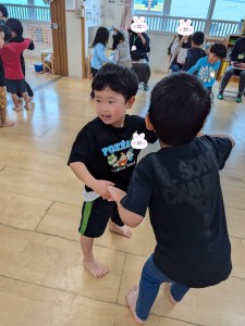 １０月のお誕生会がありました（３、４、５歳児）
