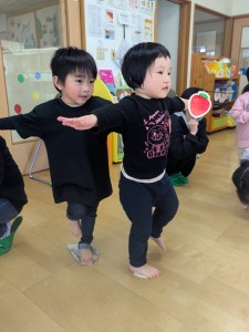 ３月のお誕生会がありました（３、４、５歳児クラス）