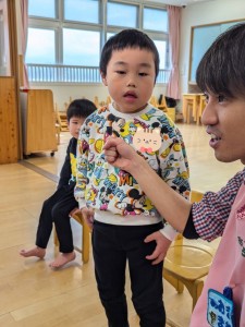 ４月のお誕生会がありました（３、４、５歳児クラス）