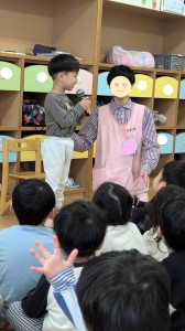４月のお誕生会がありました（３、４、５歳児クラス）