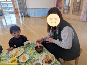 ４月のお誕生会がありました（３、４、５歳児クラス）