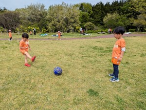 親子遠足に行きました