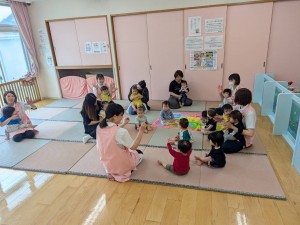 ６月のお誕生会がありました（０歳・１歳・２歳）