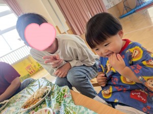 ６月のお誕生会がありました（０歳・１歳・２歳）