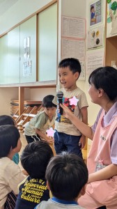 ６月のお誕生会がありました（３歳・４歳・５歳）