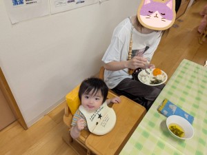 7月のお誕生会がありました（０歳・１歳・２歳）