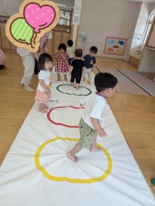 7月のお誕生会がありました（０歳・１歳・２歳）