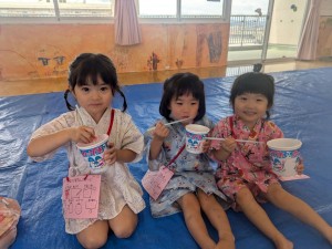 七夕まつりをしました（３・４・５・歳児）