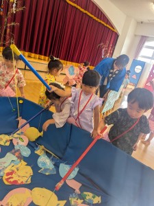 七夕まつりをしました（３・４・５・歳児）