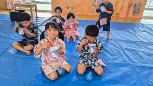 七夕まつりをしました（３・４・５・歳児）