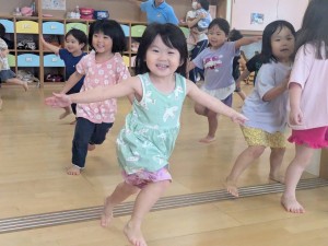 ９月のお誕生会がありました（３、４、５歳児）
