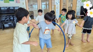 ９月のお誕生会がありました（３、４、５歳児）