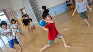 ９月のお誕生会がありました（３、４、５歳児）