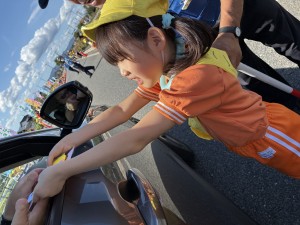 秋の交通安全教室がありました（４・５歳児）