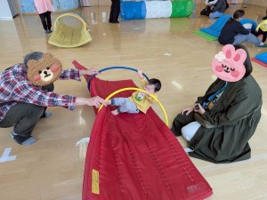 保育公開がありました（０歳児うめ組）
