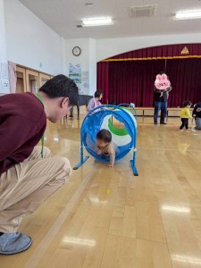 保育公開がありました（０歳児うめ組）