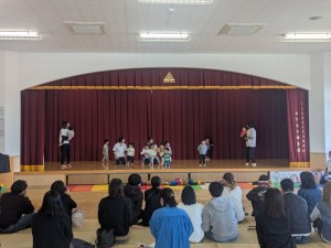 保育公開がありました（１歳児もも組）