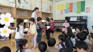 １１月のお誕生会がありました（３・４・５歳児）