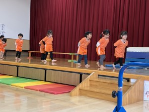 保育公開がありました（３歳児すみれ組）