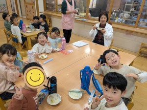 交通安全・防犯教室／おもちつき会がありました