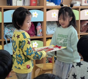 誕生会がありました（３・４・５歳児）