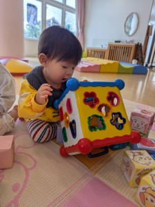 誕生会がありました（０・１・２歳児）