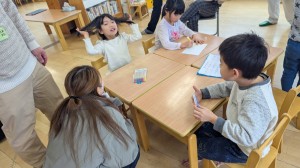 保育公開がありました（５歳児さくら組）