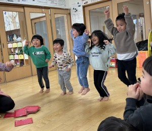 誕生会がありました（３・４・５歳児）