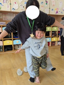 保育公開がありました（４歳児れんげ組）