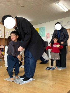 保育公開がありました（４歳児れんげ組）