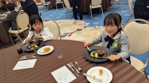 お食事会を行いました（５歳児さくら組）