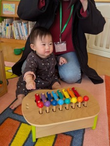 誕生会がありました（０・１・２歳児）