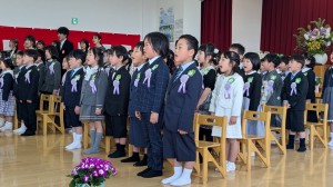 卒園式を行いました