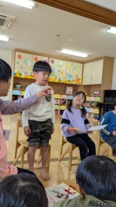 誕生会がありました（３・４・５歳児）