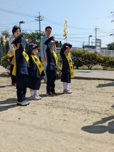 春の交通安全指導がありました！！