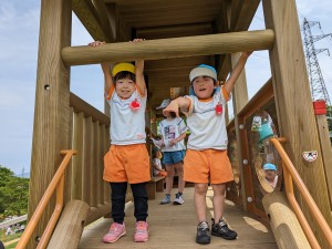 親子遠足に行きました♪（４歳児れんげぐみ）