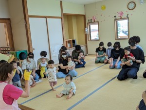 保育公開・懇談会がありました♪（0.1.2歳児）